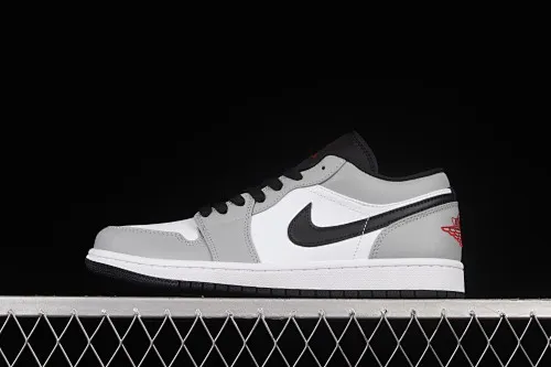 All categories Air Jordan Jordan series basketball shoes Air Jordan 1 Low G version pure original Air Jordan 1 Low "Light Smoke Grey" AJ1 Joe 1 Little Dior Smoke Gray 553558-030